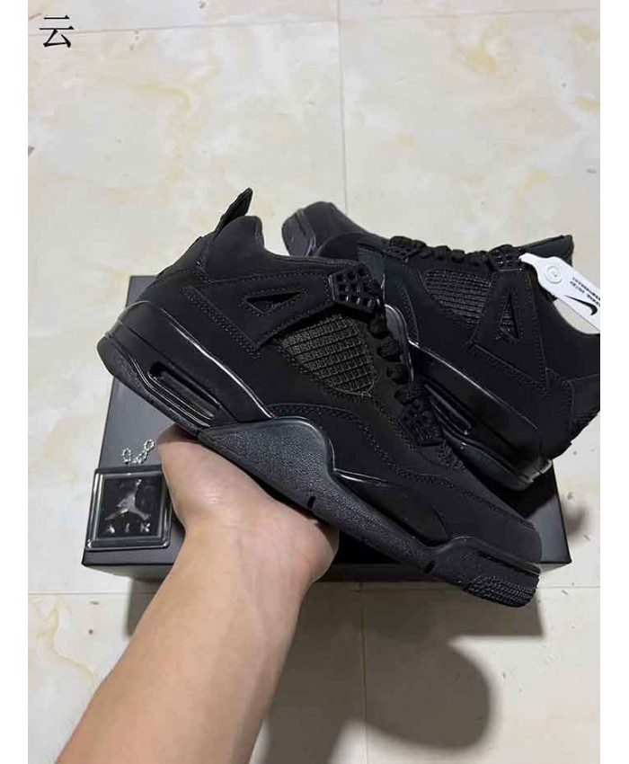 Air Jordan 4 Black Cat Basketball Shoes